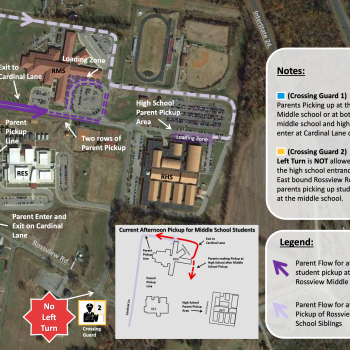 rossview middle traffic map