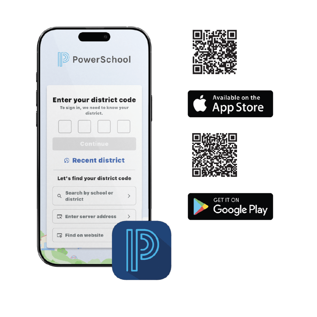 PowerSchool mobile login page screenshot