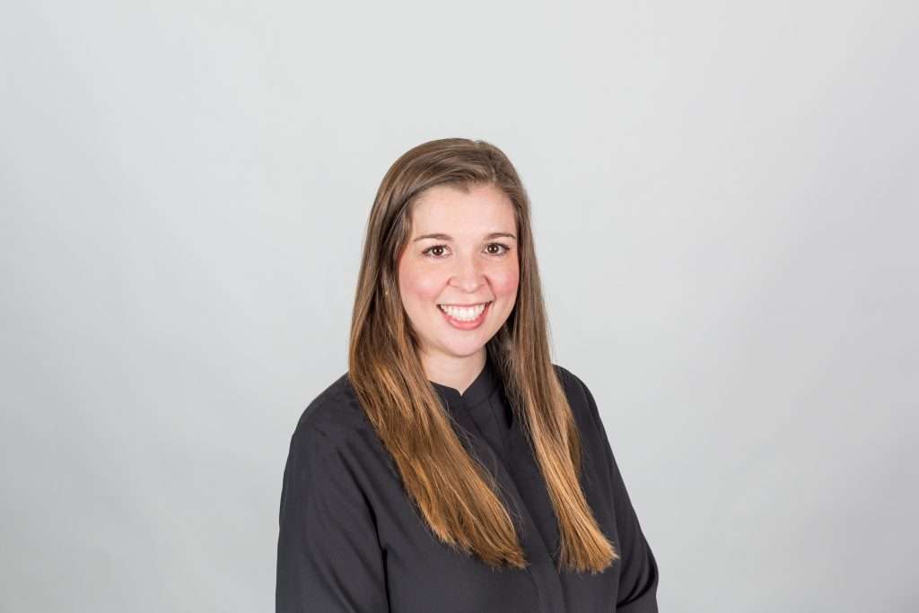 woman with black shirt and long hair